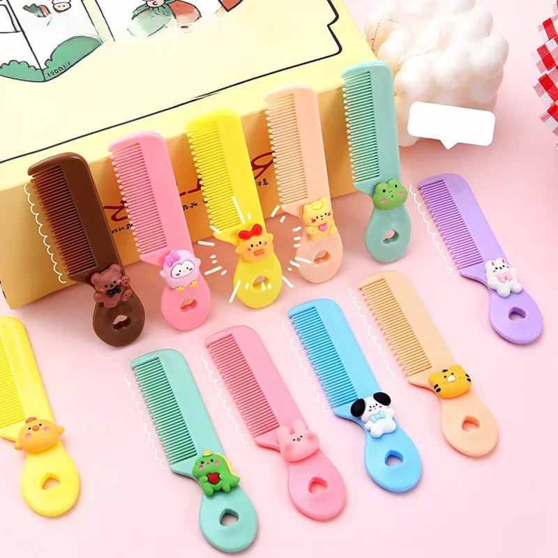 Travel Accessories For 1 Year Old - Cute Cartoon Animal Children Hair Comb