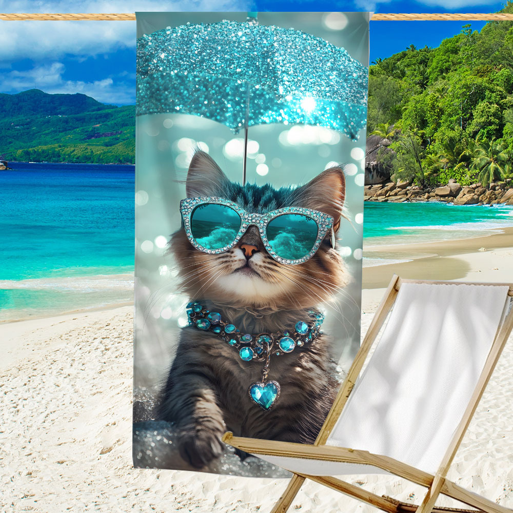 Travel Towel Quick Dry - 1pc Oversized Microfiber Beach Towel Suitable