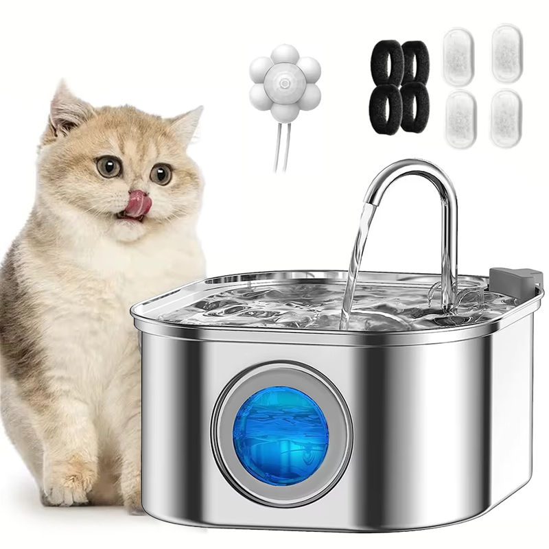 Travel Accessories Kmart - 3.2L Stainless Steel Pet Water Feeder