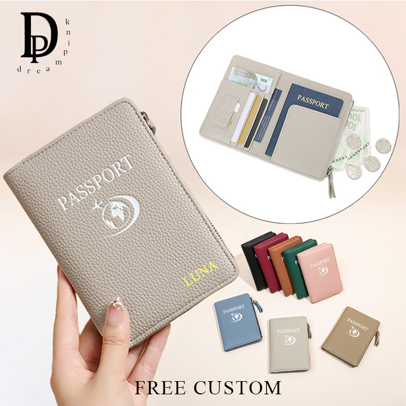 Travel Accessories Wallet - Travel Woman RFID Personalized Passport Holder