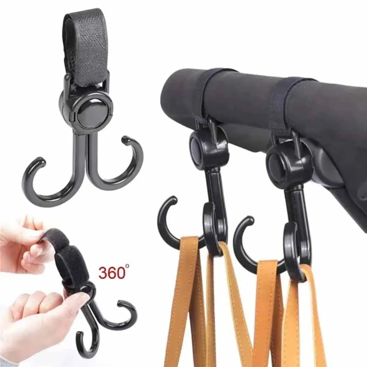 Rotatable Double Hooks Baby St - огляд і ціна Travel Accessories For 1 Year Old