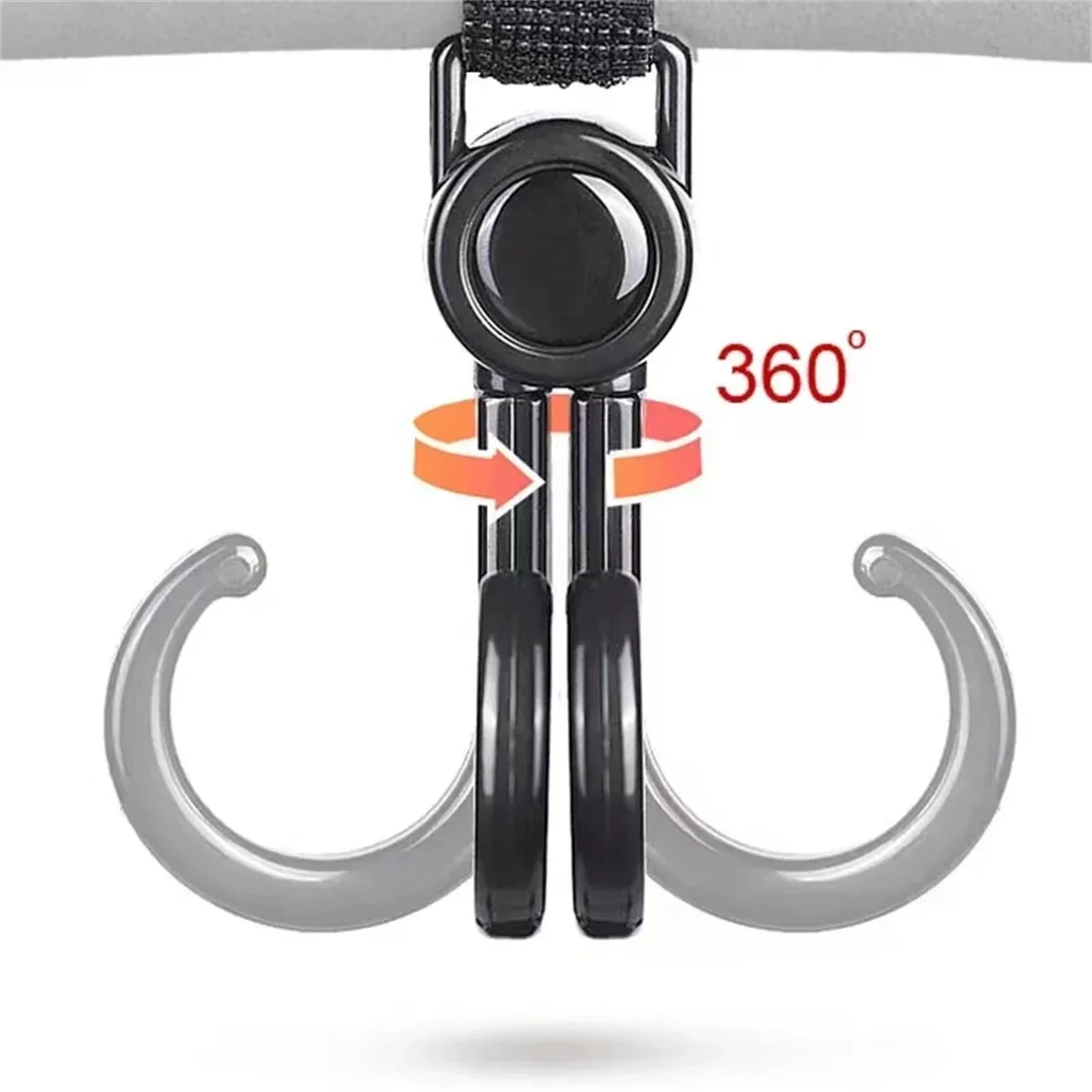 Rotatable Double Hooks Baby St - огляд і ціна Travel Accessories For 1 Year Old