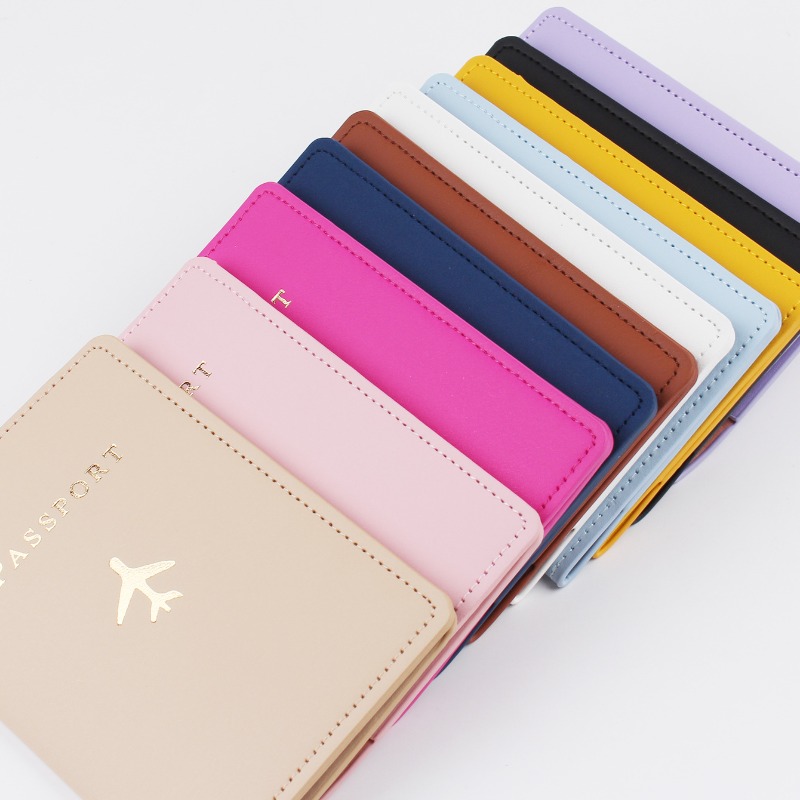1PCS PU Leather Plane Passport - огляд і ціна Travel Accessories Kmart