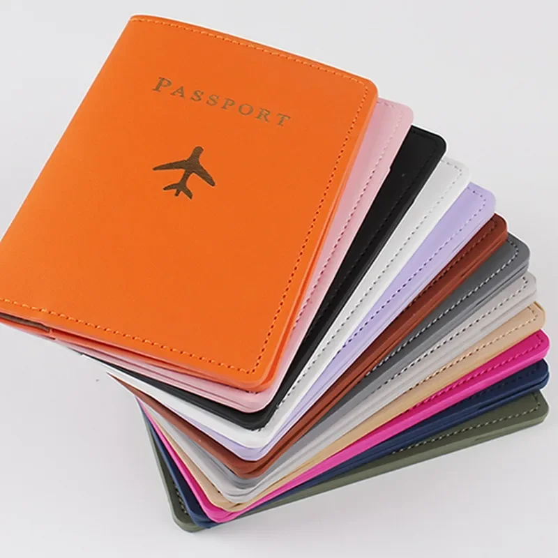 1PCS PU Leather Plane Passport - огляд і ціна Travel Accessories Kmart