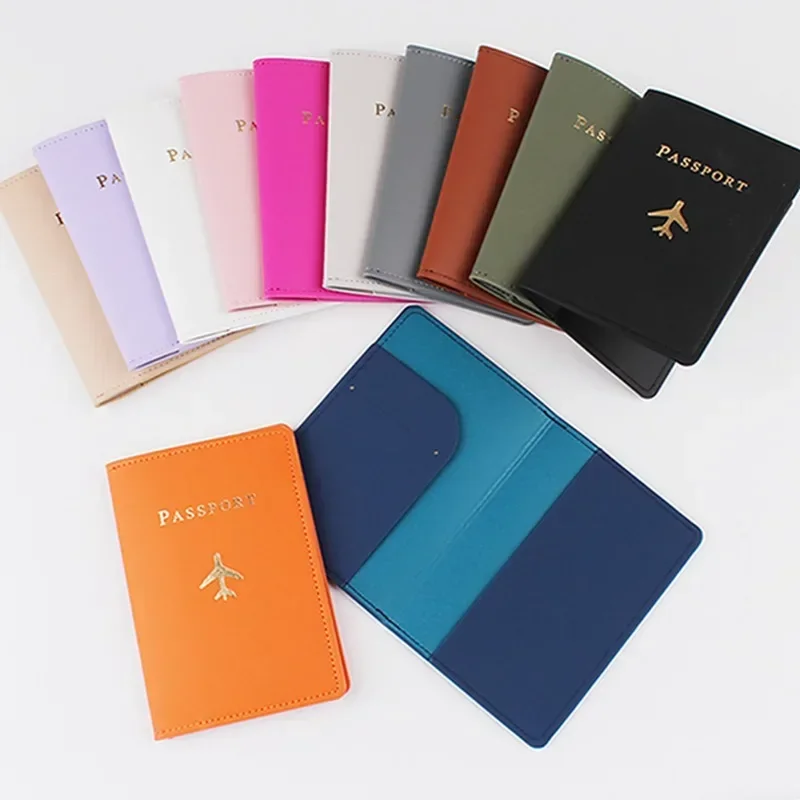 1PCS PU Leather Plane Passport - огляд і ціна Travel Accessories Kmart