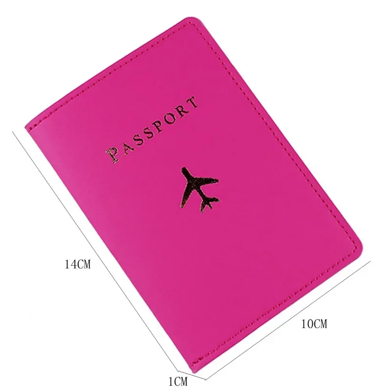 1PCS PU Leather Plane Passport - огляд і ціна Travel Accessories Kmart