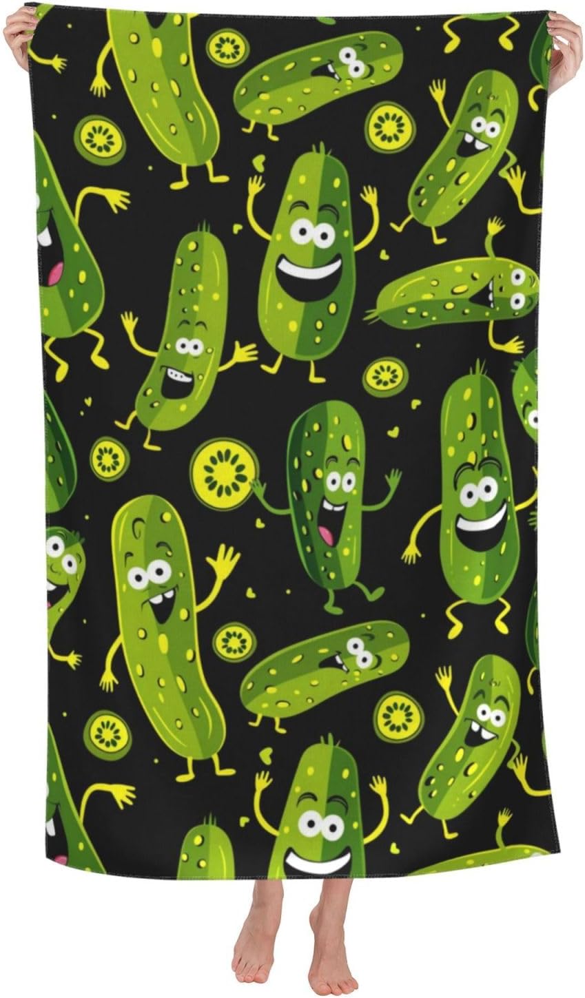 Funny Pickle Beach Towel, Soft - огляд і ціна Travel Towel Quick Dry