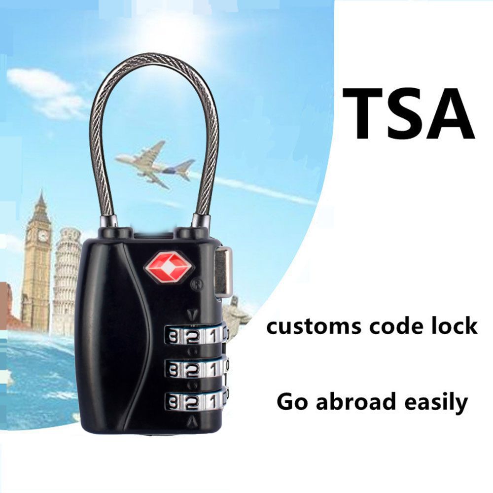 Waterproof Cable Luggage Lock  - огляд і ціна Cable Lock Combination