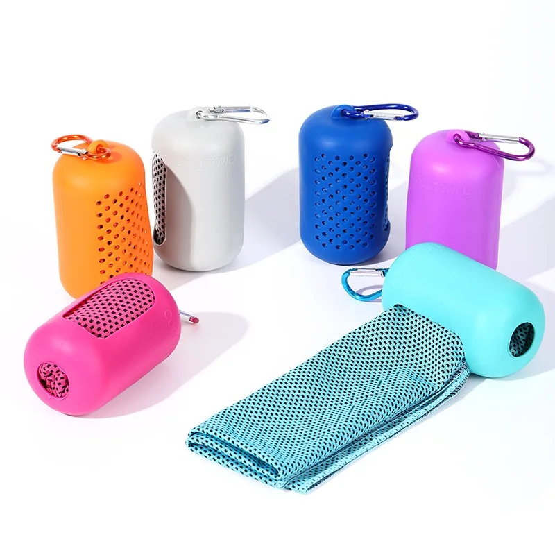 Cooling Towel with Portable Ca - огляд і ціна Travel Towel Quick Dry