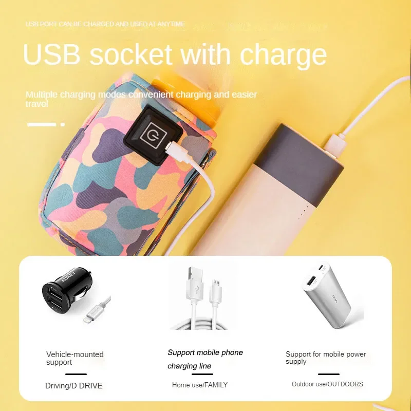 USB Milk Water Warmer Stroller - огляд і ціна Travel Accessories For Kids