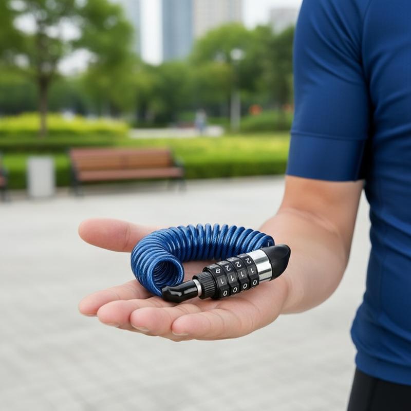 New Motorcycle Bicycle Anti-Th - огляд і ціна Cable Lock Combination