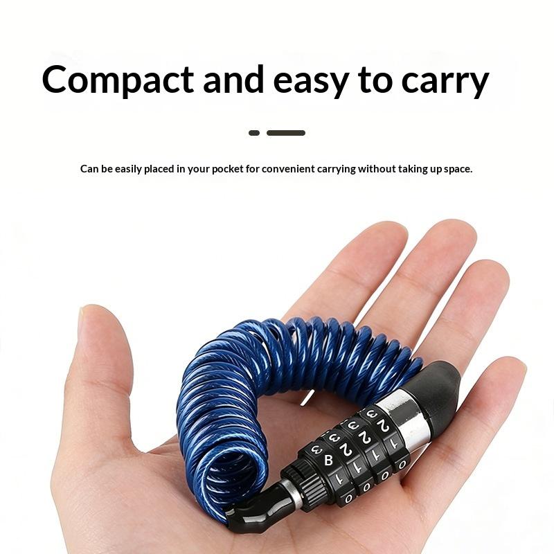 New Motorcycle Bicycle Anti-Th - огляд і ціна Cable Lock Combination