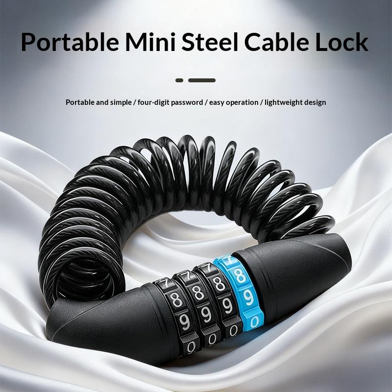 New Motorcycle Bicycle Anti-Th - огляд і ціна Cable Lock Combination