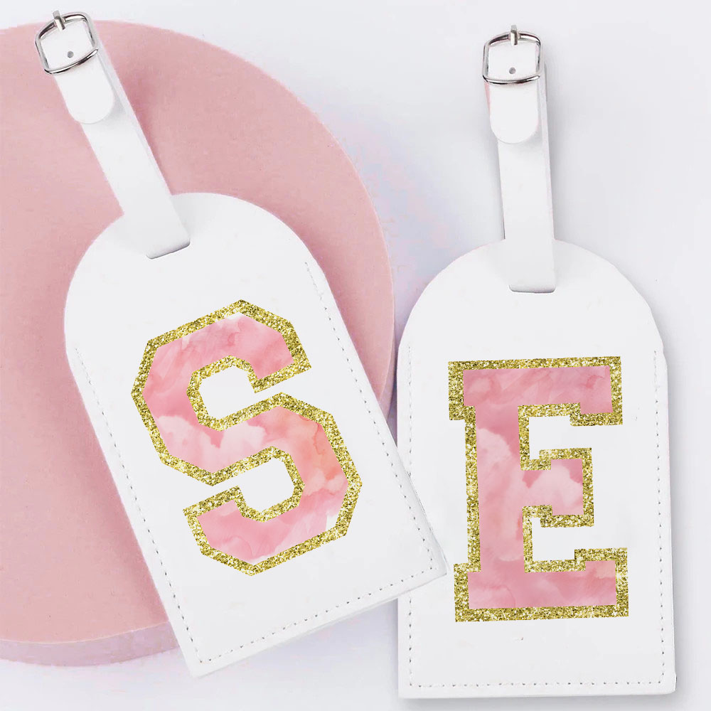 Letter Monogram Luggage Tag Ba - огляд і ціна Travel Accessories Gifts For Her