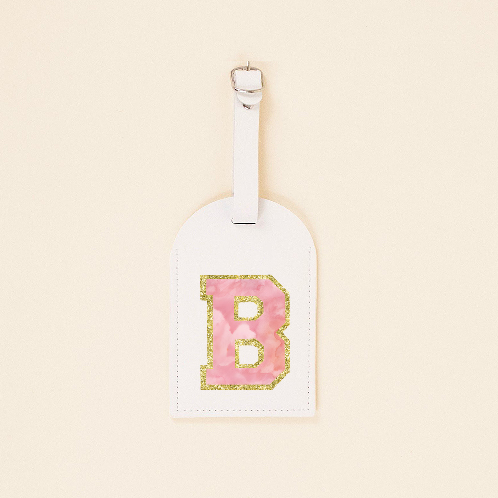 Letter Monogram Luggage Tag Ba - огляд і ціна Travel Accessories Gifts For Her