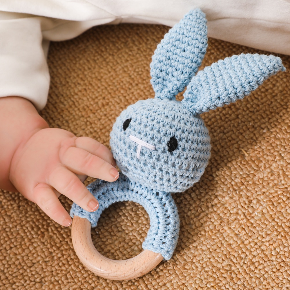 Wooden Baby Rattle Toy Handmad - огляд і ціна Travel Accessories For 1 Year Old