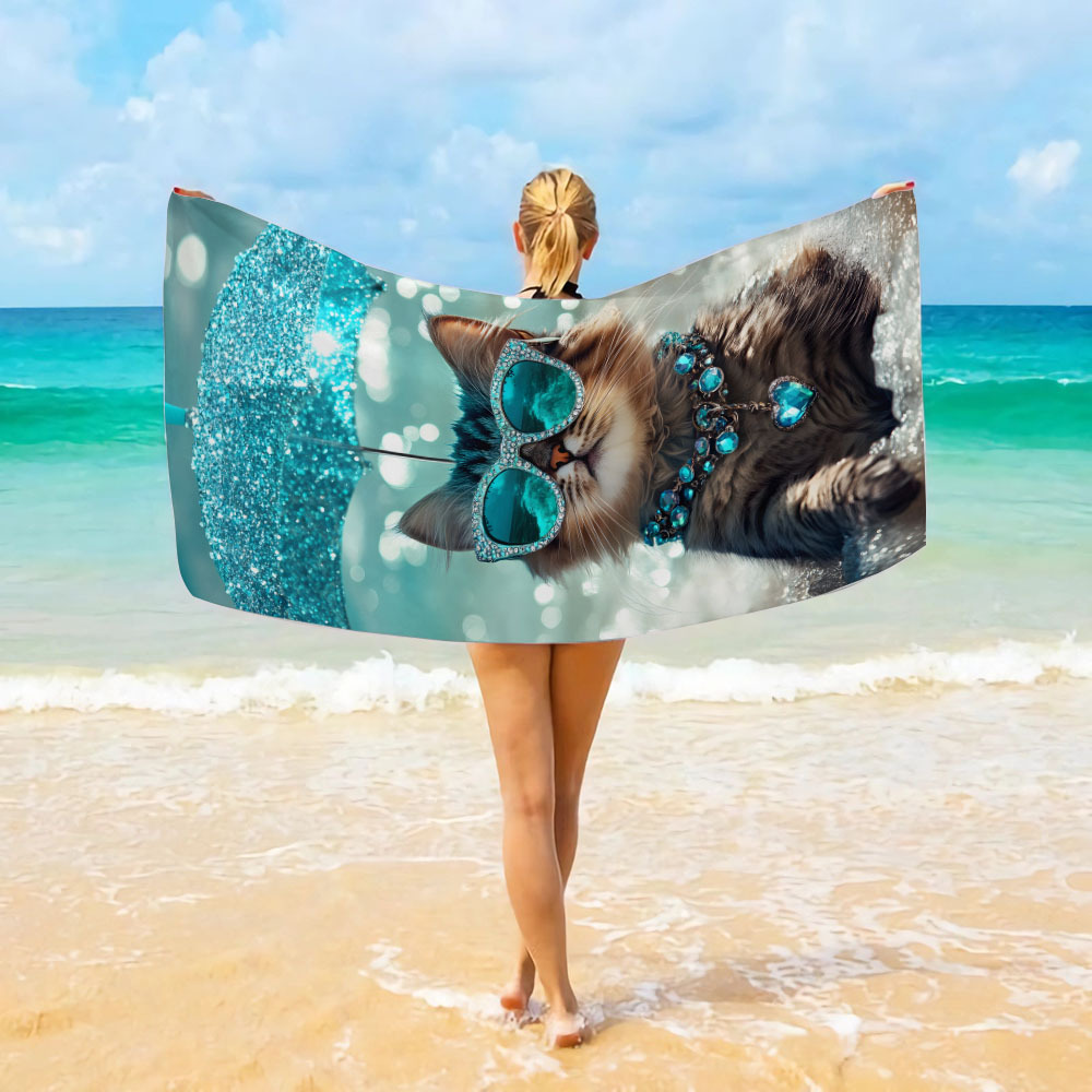 1pc Oversized Microfiber Beach - огляд і ціна Travel Towel Quick Dry