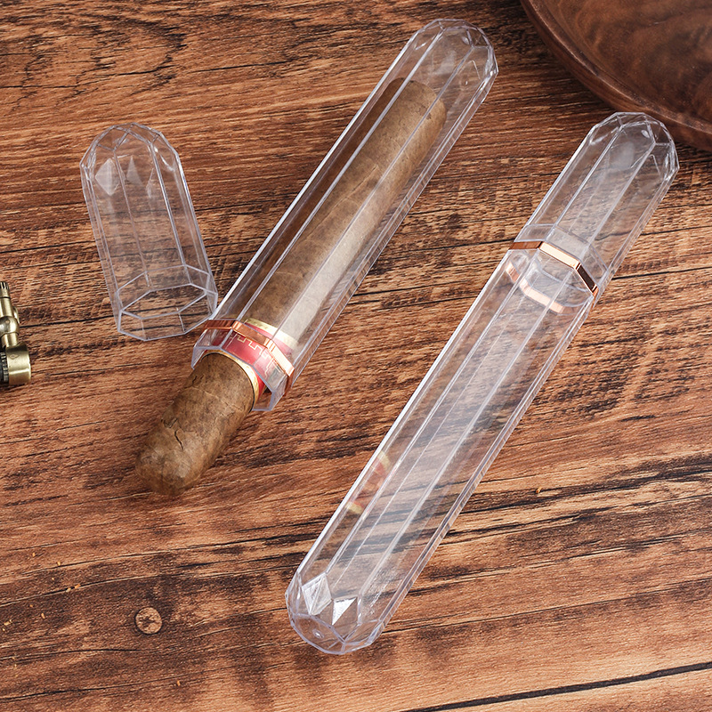 Acrylic Travel Cigar Tube Fash - огляд і ціна Travel Accessories Box