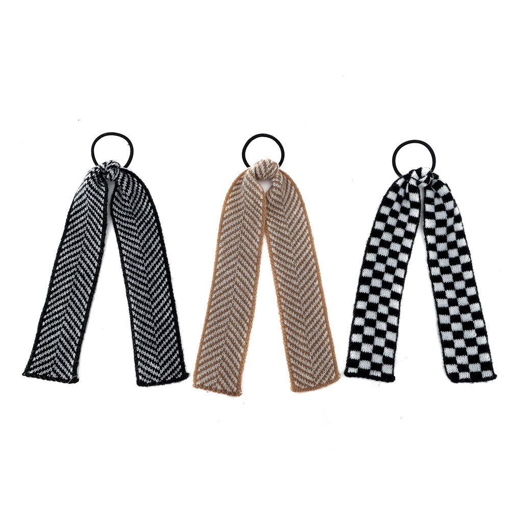 001N Checkered yarn HairBand C - огляд і ціна Travel Accessories For Kids