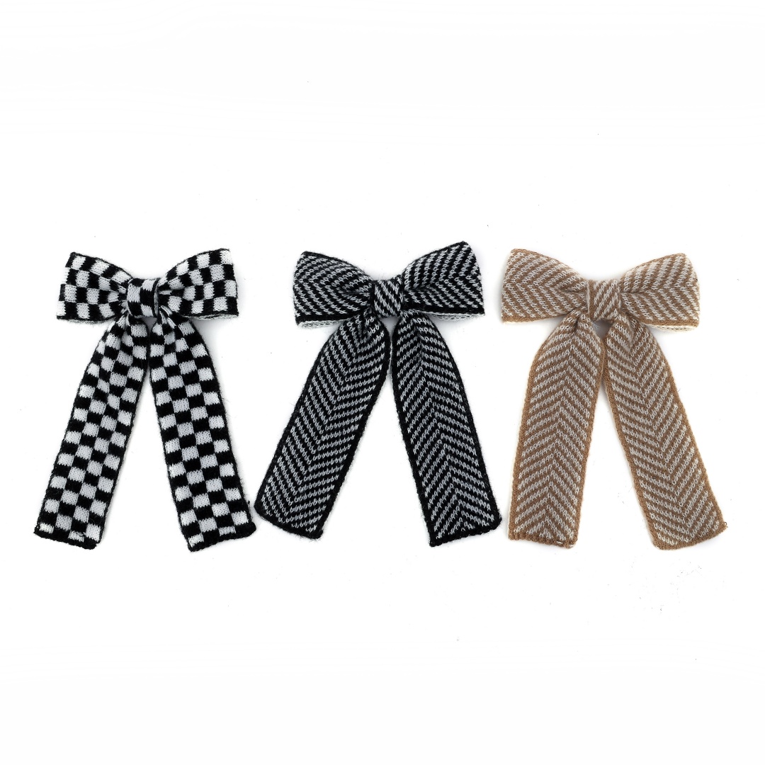 001N Checkered yarn HairBand C - огляд і ціна Travel Accessories For Kids