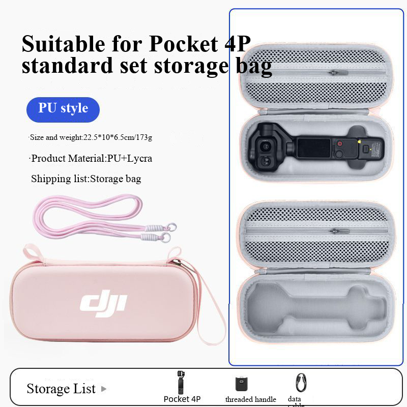 Storage Bag For DJI Pocket 4 P - огляд і ціна Travel Accessories Box