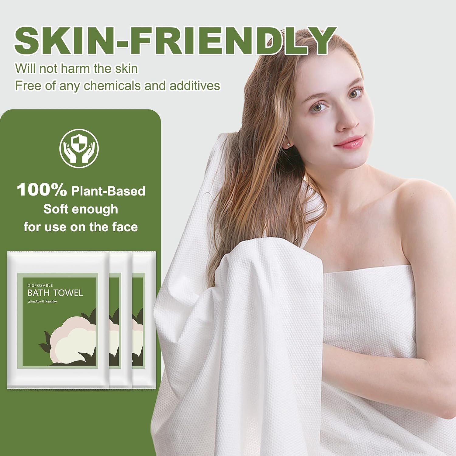 Disposable Bath Towels 10Pcs 5 - огляд і ціна Travel Towel Quick Dry