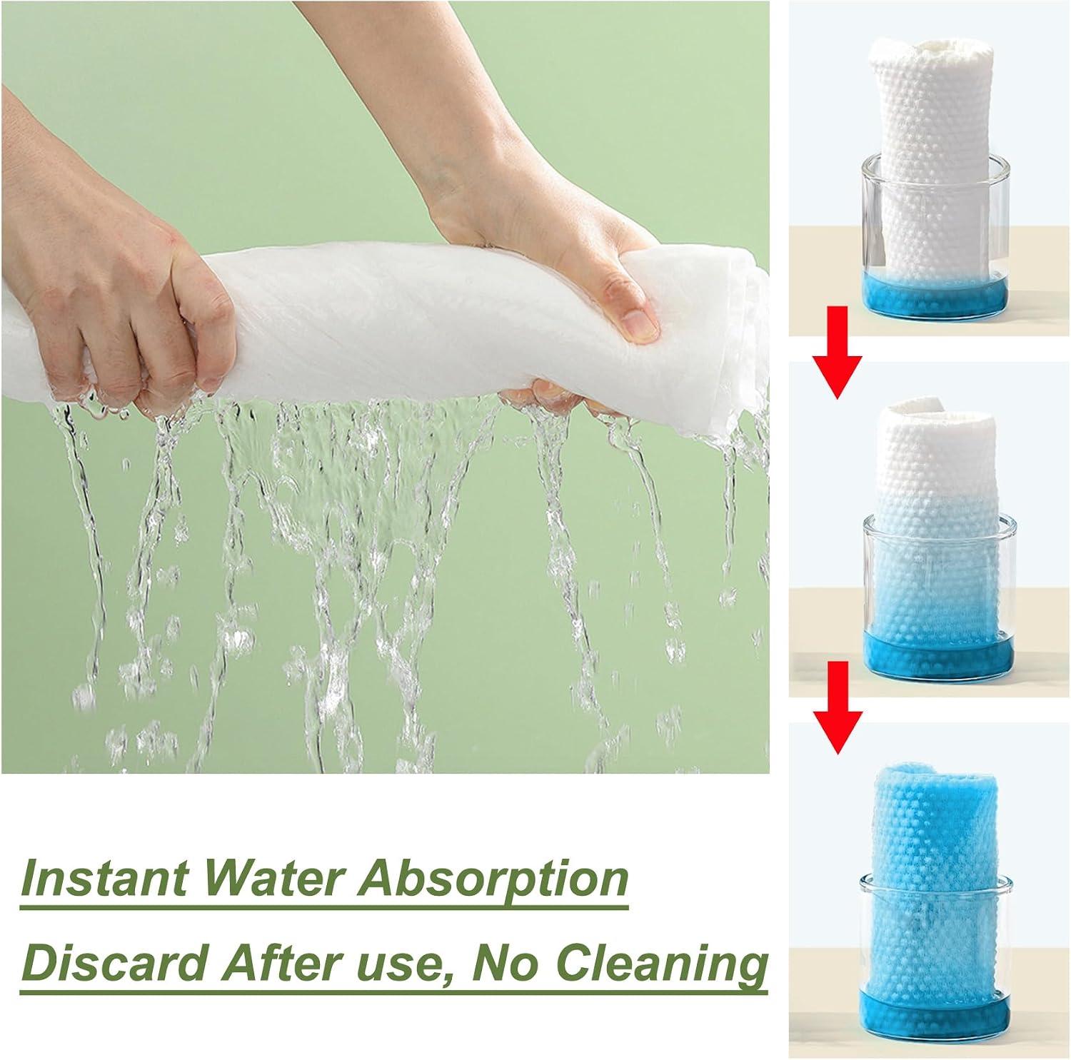 Disposable Bath Towels 10Pcs 5 - огляд і ціна Travel Towel Quick Dry