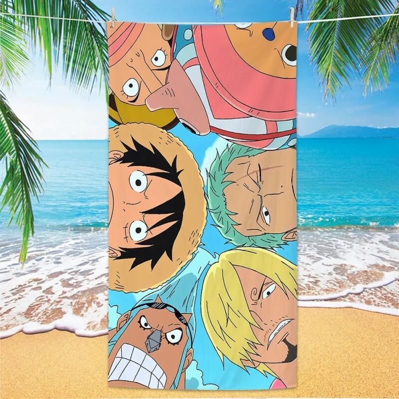 One Piece Towel Anime Cartoon  - огляд і ціна Travel Towel Quick Dry