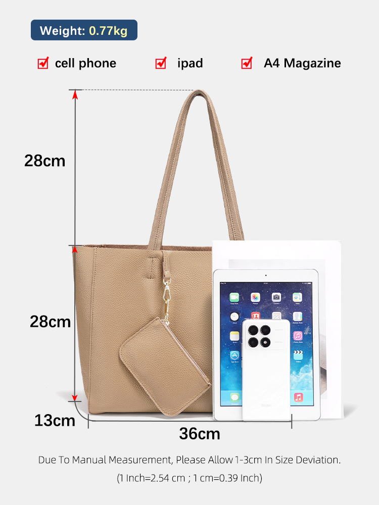 Zency Genuine Leather Large To - огляд і ціна Travel Accessories Tech