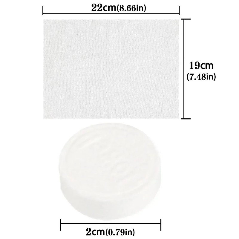 100-Piece Reusable Compact Mic - огляд і ціна Travel Towel Quick Dry