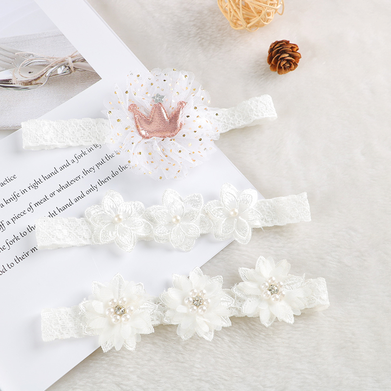 Baby Headband Flower Bows Crow - огляд і ціна Travel Accessories For 1 Year Old