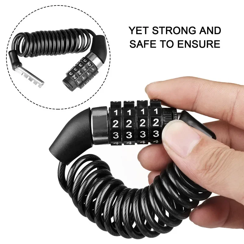 Motorcycle Mini Password Lock  - огляд і ціна Cable Lock Combination