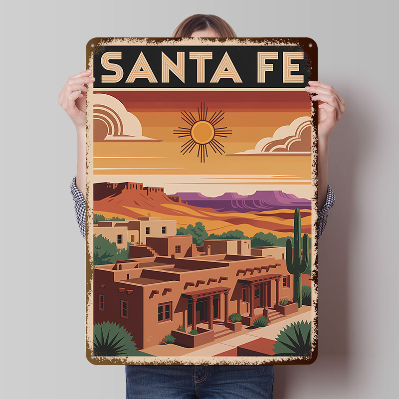 Santa Fe Travel Poster Customi - огляд і ціна Travel Accessories For Europe