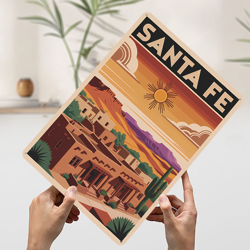 Santa Fe Travel Poster Customi - огляд і ціна Travel Accessories For Europe
