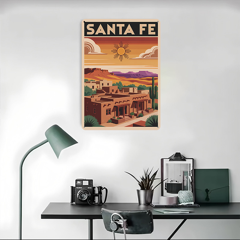 Santa Fe Travel Poster Customi - огляд і ціна Travel Accessories For Europe