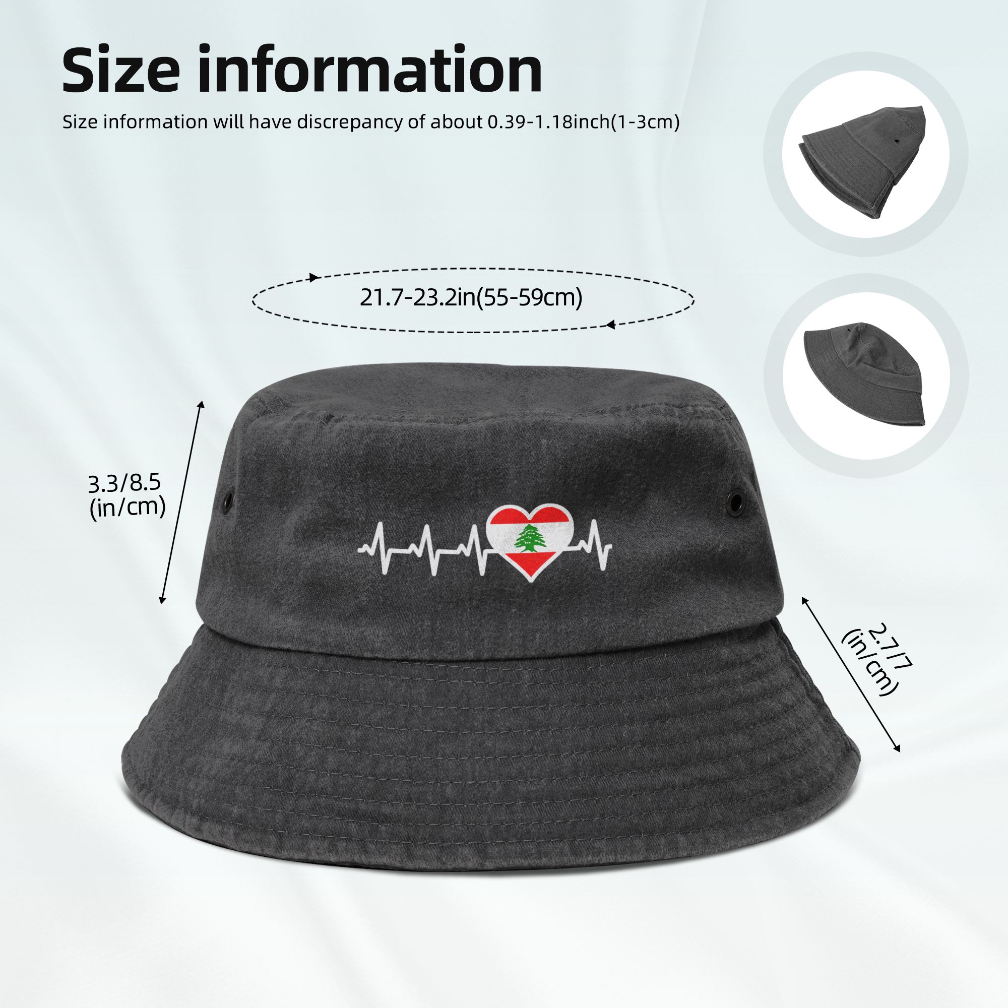 Lebanon Flag Heart Men Women B - огляд і ціна Travel Accessories Lebanon