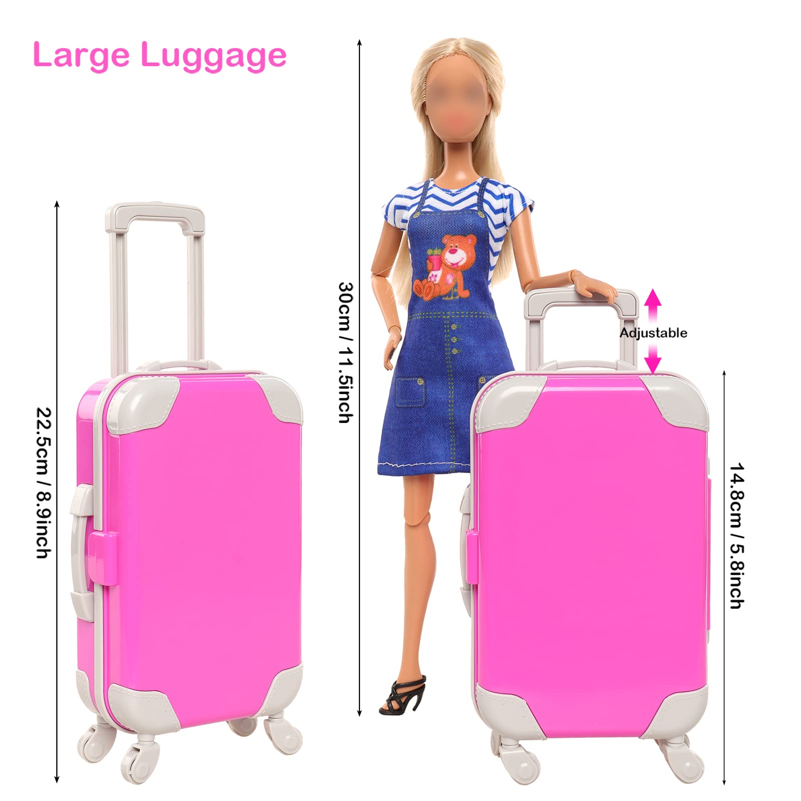 BARWA 30 Pcs 11.5 lnch Travel  - огляд і ціна Travel Accessories For Europe