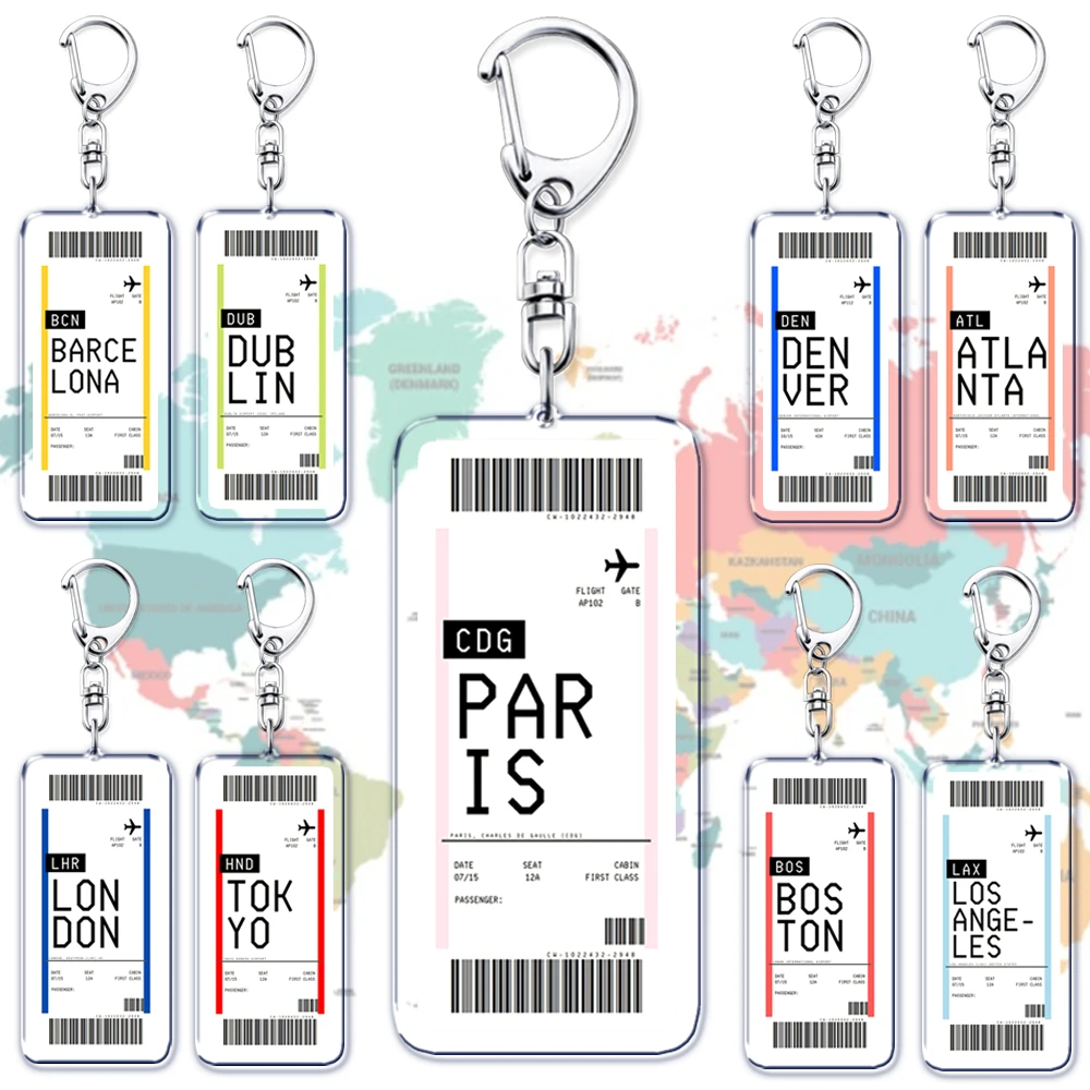 Plane Ticket Boarding Pass Key - огляд і ціна Travel Accessories Kmart