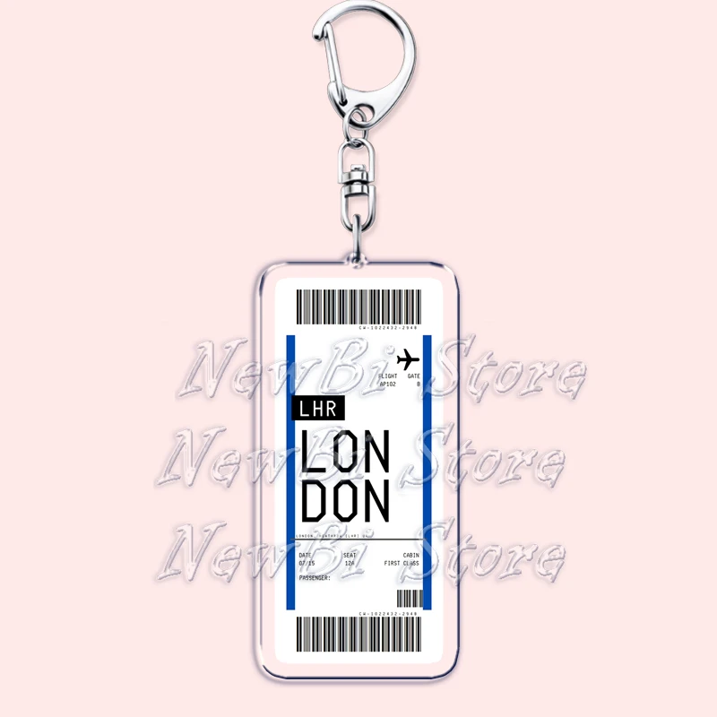 Plane Ticket Boarding Pass Key - огляд і ціна Travel Accessories Kmart