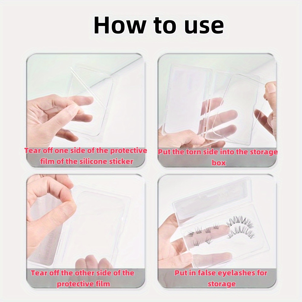 Portable False Eyelashes Stora - огляд і ціна Travel Accessories Box
