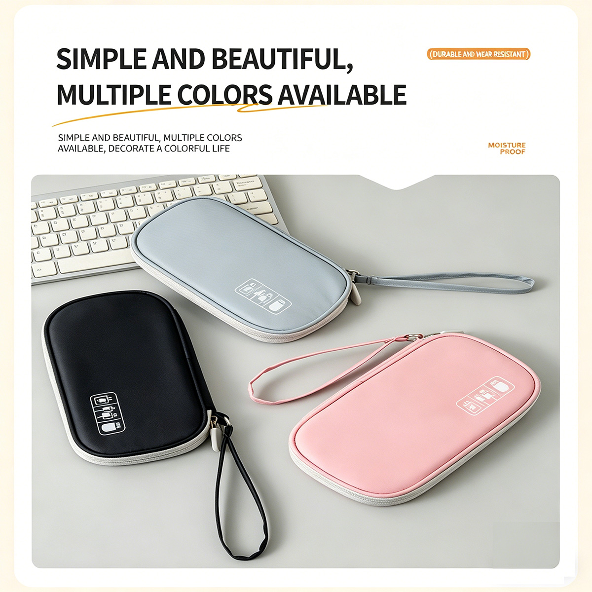 Portable Cable Organizer Bag F - огляд і ціна Travel Accessories Wholesale