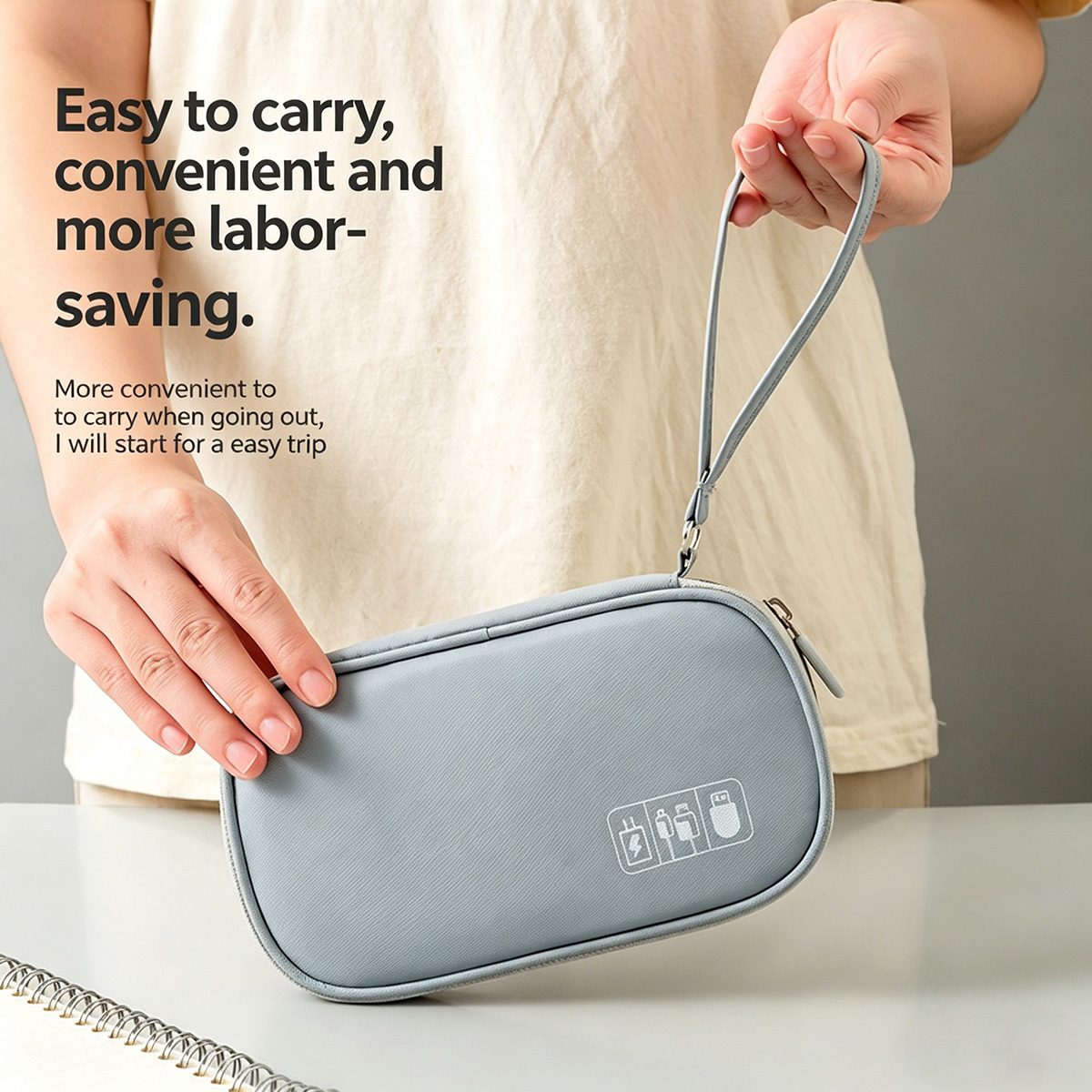 Portable Cable Organizer Bag F - огляд і ціна Travel Accessories Wholesale