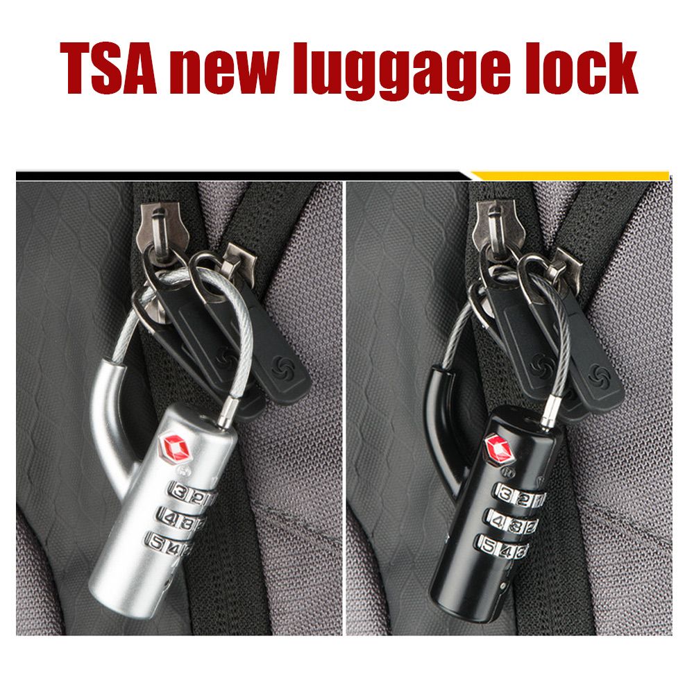 High Security Cable Luggage Lo - огляд і ціна Cable Lock Combination