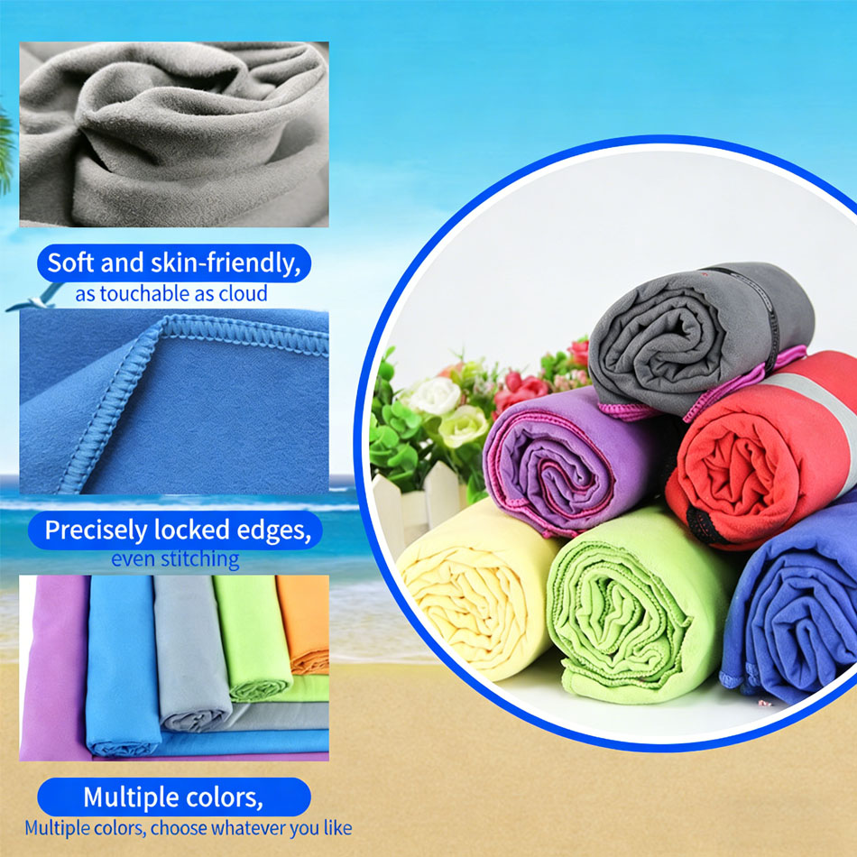 1PC Microfiber Beach Towel Qui - огляд і ціна Travel Towel Quick Dry