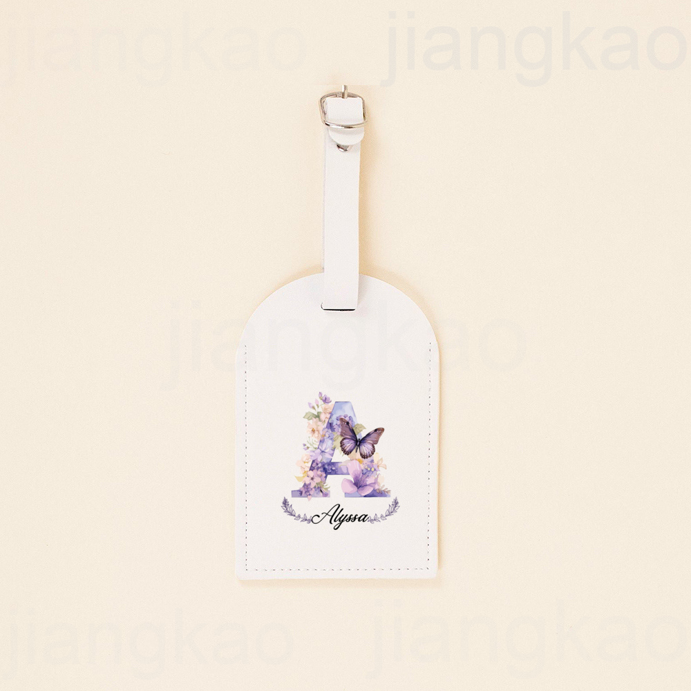 Personalized PU Luggage Tag Fl - огляд і ціна Travel Accessories Gifts For Her
