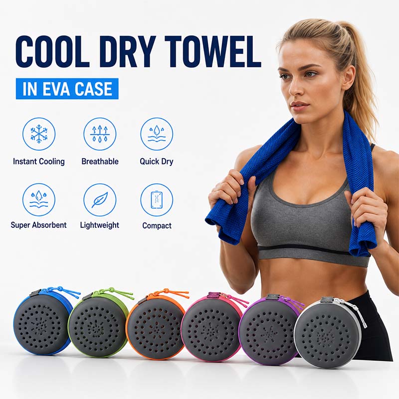 Portable Cooling Sports Towel  - огляд і ціна Travel Towel Quick Dry