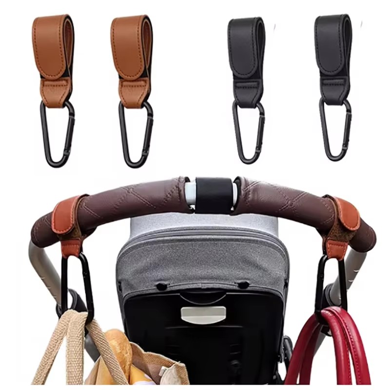Baby Stroller Hook Fashion PU  - огляд і ціна Travel Accessories For 1 Year Old