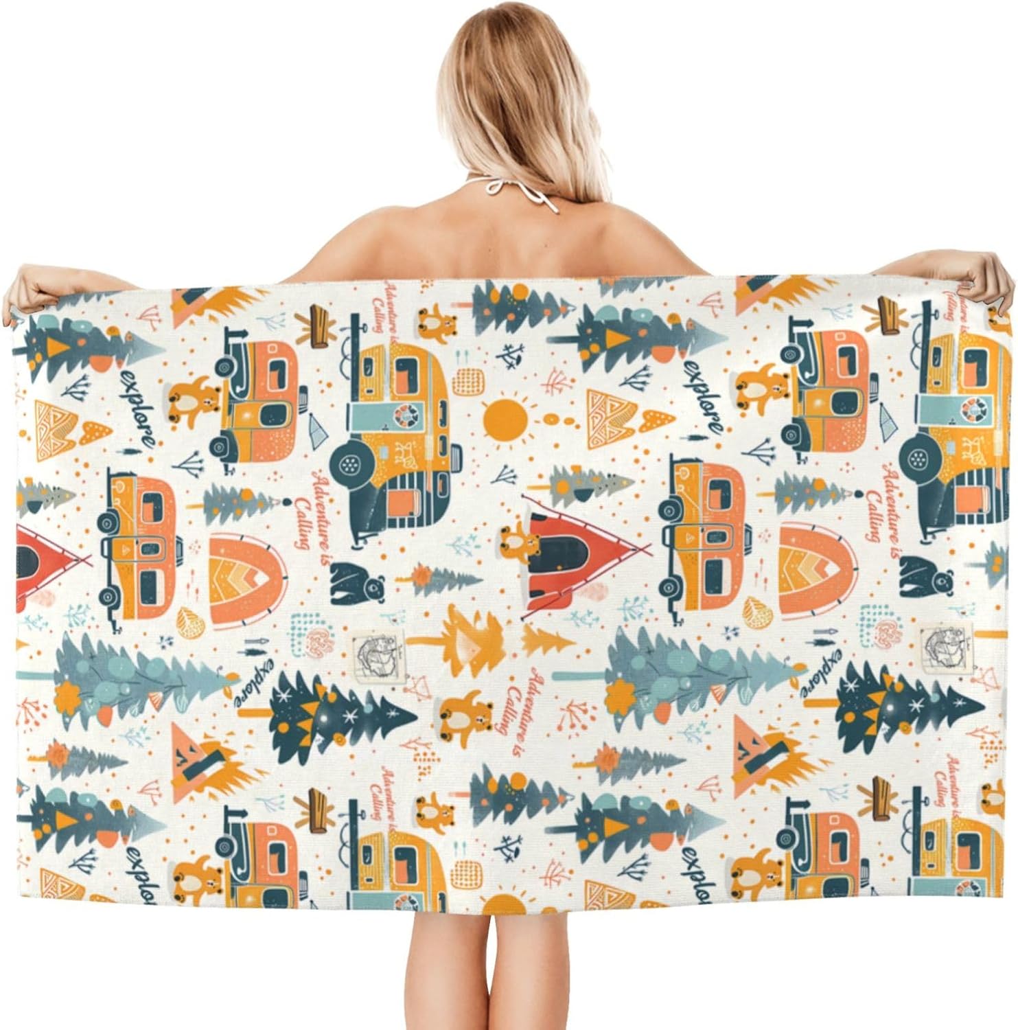 Camping Adventure Beach Towel  - огляд і ціна Travel Towel Quick Dry