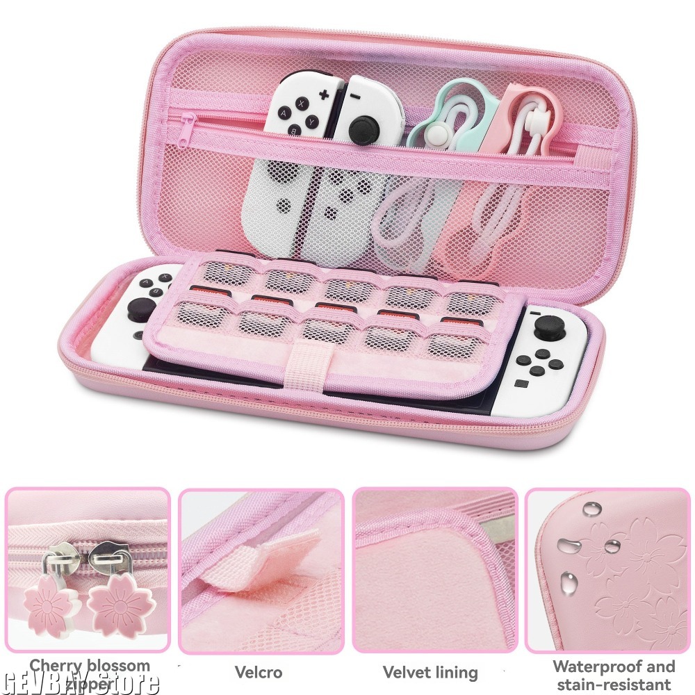 PU  Sakura Pink Shell Portable - огляд і ціна Travel Accessories Kit Bag
